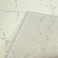 thumbnail image 4 of Balta Reeves Moroccan Trellis Area Rug Grey 4'6" x 6' 4' x 6' Silver, Cream, 4 of 5
