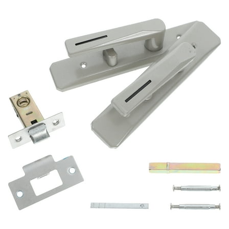 FONDOTIN Screen Door Handle with Lock Iron 1Set