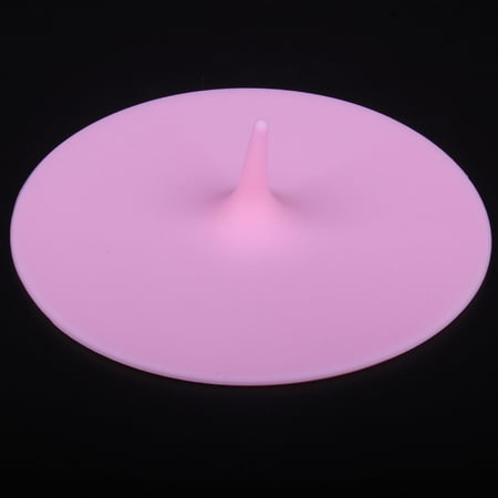 

Yannee 1 Pcs Silicone Cup Lid Glass Drink Cover Creative Water Drop Cup Covers Anti-dust Multicolored Lids for Mugs Tea Pots Flexible Mug Covers Hot Cup Lids for for Coffee & Tea Pink