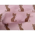 thumbnail image 4 of oneOone Organic Cotton Voile Fabric Cat Ikat Fabric Prints By Yard 42 Inch Wide, 4 of 4