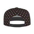 thumbnail image 4 of Bingfone Baseball Cap,Snapback Trucker Hat for Men & Women with Adjustable-Red and white polka dots, 4 of 9