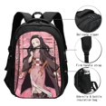 thumbnail image 3 of Kamado Nezuko Travel Backpack With Usb Charging Port Multifunctional Knapsack Computer Bag Large Capacity Backpack Daypack, 3 of 7