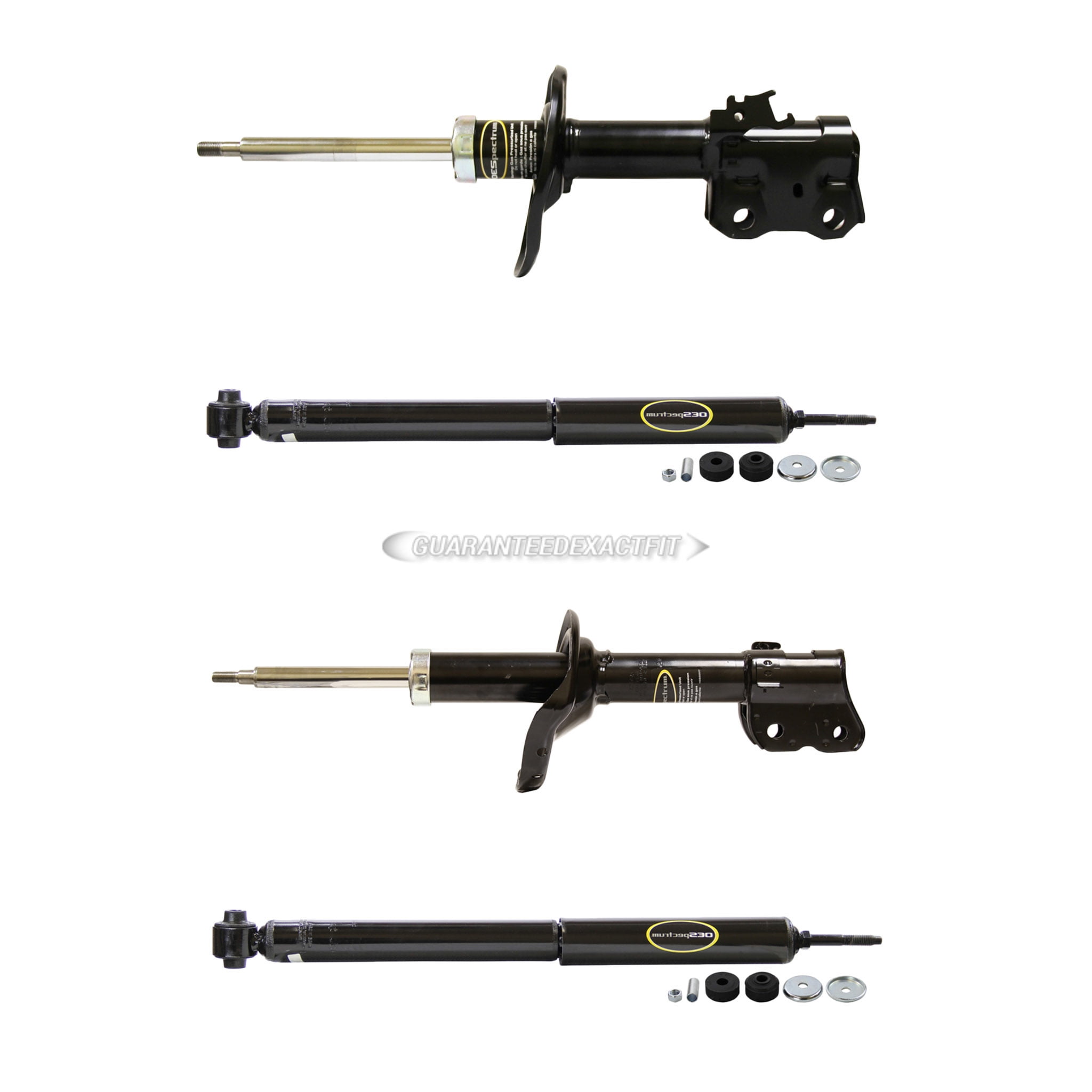 For Toyota Prius 20102015 Monroe Front Rear Shocks Struts Walmart