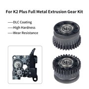 Professional Extruder Gear Upgraded Optimized Flows Control For K2P Plus Enhances 3D Printing