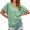 Light Green, variant on T Shirts for Women Spring Summer Solid Casual Crew Neck Short Sleeve Basic Tops Going out Tops