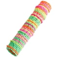 thumbnail image 1 of Colorful Hair Ties | 50Pcs Seamless Hair Bands | Elastic Hair Ties, Ponytail Holder No Crease Damage, Elastic Cotton Bands for Women's Hair, Hair Scrunchies for Thick Thin Hair, 1 of 9