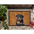 thumbnail image 3 of Carolines Treasures SS4880MAT 18 X 27 In. Rottweiler Wipe Your Paws Indoor Or Outdoor Mat, 3 of 4