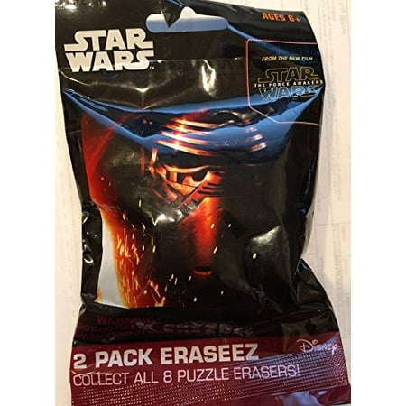 Star Wars Puzzle Erasers 2pk