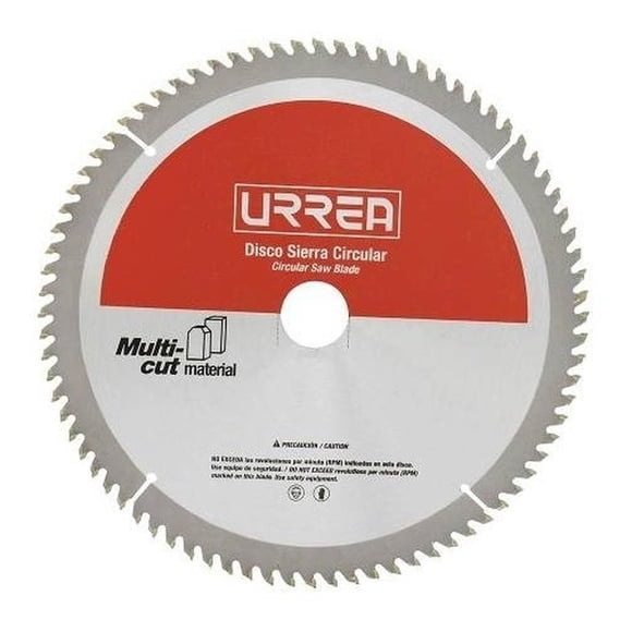 Disco Sierra Circular Aluminio 12 100dientes DSA12100 Urrea