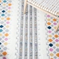 thumbnail image 6 of SAFAVIEH Moroccan Fringe Donovan Southwestern Shag Area Rug, Ivory/Grey, 5'3" x 7'6", 6 of 8