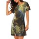 thumbnail image 2 of Balery Ferocious Dinosaur Camisón de manga corta con cuello redondo para mujer, cómodo y elegante., 2 of 6