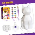 thumbnail image 3 of Kit de lámparas Paint Your Own Cat LAOESE con material de arte para niños de 6 a 12 años, 3 of 6
