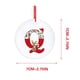 thumbnail image 1 of Decoraciones Del Árbol de Navidad con 26 Letras Del Alfabeto, Rojo Acrílico Fawn Colgante Ornamentos para el Hogar, Decoración Personalizada Del Árbol de Navidad para la Temporada de Vacaciones, 1 of 4