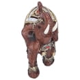 thumbnail image 2 of Escultura de Elefante, Estatua de Elefante, Estatuilla de Resina de Escritorio de Resina, Adorno de Elefante, Calidad inigualable, 2 of 8