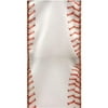 Offray 120703 2. 5 inch Wired Edge Baseball Ribbon - 10 Yards, White - No. 40