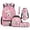 Cute Floral Axolotl, variant on Jeiento Mushroom Panda Backpack And Lunch Box Set for Girls Elementary Kids 5 Piece 16 Inch Water-Resistant Polyester School Backpack Set with Padded Adjustable Straps
