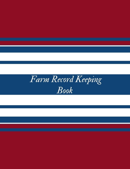 Farm Record Keeping Book Farm Management Record Keeping Book, Farmers
