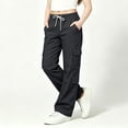 thumbnail image 5 of mgoYE Girls Cargo Pants Y2K Hiking Sweatpants with Pockets Cargo Pants for Girls Stretchy Workout Joggers Fall Clothes, 5 of 7