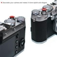 thumbnail image 5 of VKO Dark-red Soft Metal Shutter Release Button Compatible with Sony DSC-RX1RII RX10IV RX10III RX10II X-T4 X-T30 X-T3, 5 of 5