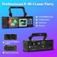 thumbnail image 5 of Luces láser AMKI DJ Lights para fiestas Pro 4 en 1 RGBW y UV, 5 of 8