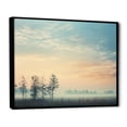 thumbnail image 2 of Designart "Misty Morning Sky in a Photograph III" Landscapes Floater Framed Canvas Wall Art, 2 of 7