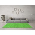 thumbnail image 3 of Ahgly Company Indoor Rectangle Oriental Green Industrial Area Rugs, 5' x 7', 3 of 4