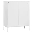 thumbnail image 6 of vidaXL Storage Cabinet Sideboard Filing Cabinet with Shelves for Hallway Steel, 6 of 74