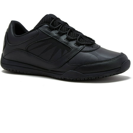 Tredsafe Women's Merlot Slip Resistant Athletic (Best Leather Work Shoes)