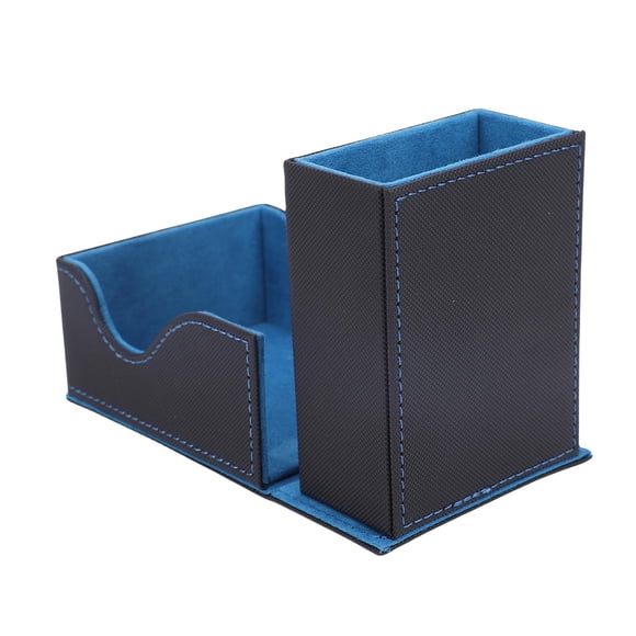 Torre De Rodillos De Dados, Bandeja De Dados Magnética De Doble Capa Con Textura Antideslizante Y Forro De Franela, Caja Plegable De Cuero PU Para Juegos De Mesa De Cartas