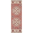 thumbnail image 2 of SAFAVIEH Bellagio Vanessa Floral Wool Runner Rug, Red/Beige, 2'3" x 11', 2 of 11