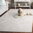 thumbnail image 3 of Safavieh Jardin Yazmin Floral Area Rug, Light Gray/Ivory, 6' x 6' Square, 3 of 11