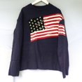 thumbnail image 4 of Suéter de punto Ralphs para mujer con bandera bordada, otoño/invierno, 2024, chaqueta tipo jersey para hombre de Laurens, 4 of 4