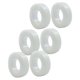 thumbnail image 4 of 6 rollos de cintas adhesivas Cintas transpirables transparentes de doble párpado Herramienta de maquillaje Cinta de vendaje (Blanco), 4 of 5