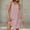Pink, variant on Mqqzkk Summer Dresses for Women Beach Vacation Boho Floral T Shirt Sleeveless Sundress Fashion Tank Dress