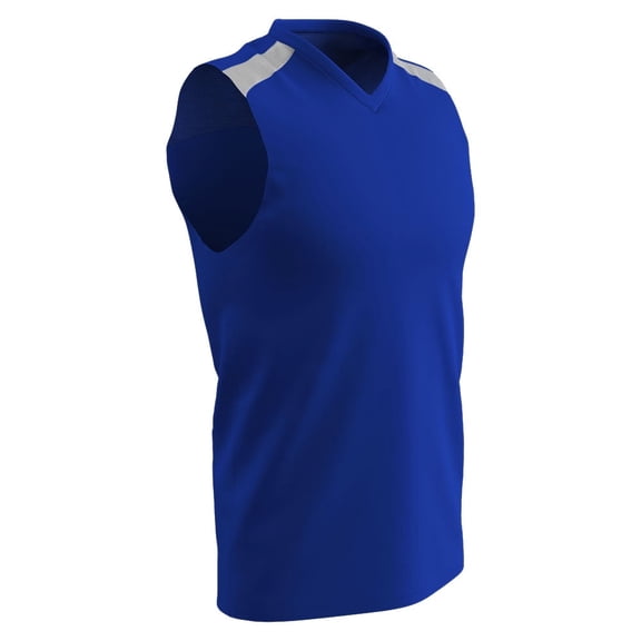 Champro BBJ61 Free Toss Basketball Jersey - Royal White