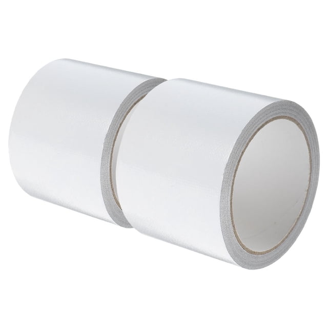 USHOBE 2 Rouleaux de Ruban de Réparation de Bâche Résistant Ruban en Tissu de Verre Imperméable pour Réparation d'Ombrage
