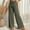 #Army Green, variant on DPTALR George Women's Plus Size Wide Leg Lounge Pants with Pockets,High Waisted Palazzo Trousers with Adjustable Tie Knot,Gray,Size XXXL