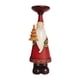 thumbnail image 2 of Candelabro de Resina Macarena con Forma de Papá Noel 12 pulgadas para Velas de Pilar, 2 of 8