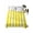 Yellow, variant on Queen Flat Sheet Only Minimalist Modern Yellow White Stripe Soft Microfiber Cooling Bedding Sheets Simple Line Texture Flat Bed Sheet