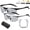 Black+gray, variant on Photochromic Sunglasses with Anti-Glare Polarized Lens, Day & Night Driving Golf Uv400 Protection Z87 Safety Eyewear