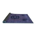 thumbnail image 2 of Ahgly Company Indoor Round Persian Blue Traditional Area Rugs, 7' Round, 2 of 4