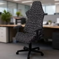 thumbnail image 3 of KUIFORTI Leopard Print Gaming Chair Covers Slipcovers with Armrest Covers Durable Soft Computer Chair Slipcover Set Universal Fit Gaming Chairs Protector for Office and Computer Chairs, 3 of 7