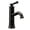 Oil Rubbed Bronze, variant on Moen Belfield Chrome One-Handle Bathroom Sink Faucet with Drain Assembly and Optional Deckplate