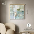 thumbnail image 5 of Jade Sweep I Canvas Minimal Abstracts by Art Remedy, Gold Frame, 30" x 30", 5 of 7