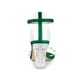 thumbnail image 4 of BLISSFUL STEP Women's Clear Block Heel Ankle Strap Heeled Sandals, 4 of 8