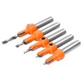 thumbnail image 4 of 5 pcs Countersink Drill Bit Woodworking Self Taping Drill Bit Carpentry Tool, 4 of 8