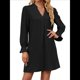 thumbnail image 3 of Vestidos de Verano para Mujer, de Larga, Informales, para Vacaciones en la Playa, Moda 2025 Negro XXL, 3 of 8