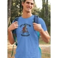 thumbnail image 2 of Go Mountains Bear On Bike T-Shirt Men -Image by Shutterstock, Male Medium, 2 of 4