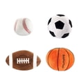 thumbnail image 4 of Almohada de peluche creativa de simulación de fútbol, baloncesto, béisbol y fútbol, regalo de cumpleaños para niños y niñas, 4 of 6