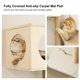 thumbnail image 4 of Estantes de Pared para Gatos FUKUMARU Set de 5 Piezas de Madera con Hamaca Beige, 4 of 8